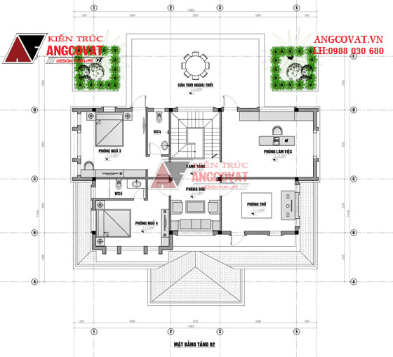 Tư vấn thiết kế nhà 4×16 có thang máy đẹp, phù hợp nhà phố đô thị kết hợp kinh doanh NP1151026