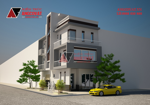Tư vấn thiết kế nhà 4×16 có thang máy đẹp, phù hợp nhà phố đô thị kết hợp kinh doanh NP1151026