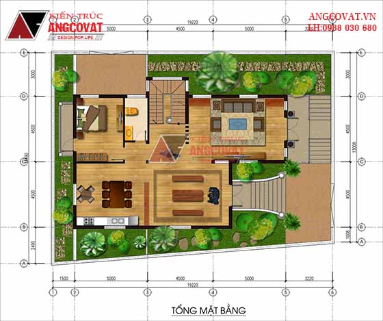 Tư vấn thiết kế nhà 4×16 có thang máy đẹp, phù hợp nhà phố đô thị kết hợp kinh doanh NP1151026