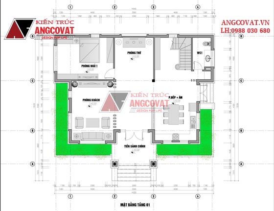 Tư vấn thiết kế nhà 4×16 có thang máy đẹp, phù hợp nhà phố đô thị kết hợp kinh doanh NP1151026