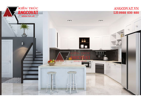 Tư vấn thiết kế nhà 4×16 có thang máy đẹp, phù hợp nhà phố đô thị kết hợp kinh doanh NP1151026