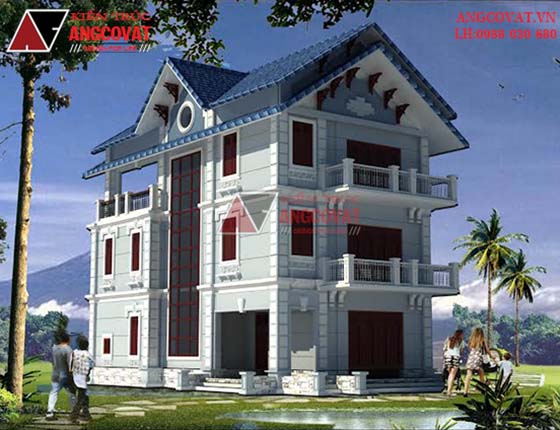 Tư vấn thiết kế nhà 4×16 có thang máy đẹp, phù hợp nhà phố đô thị kết hợp kinh doanh NP1151026