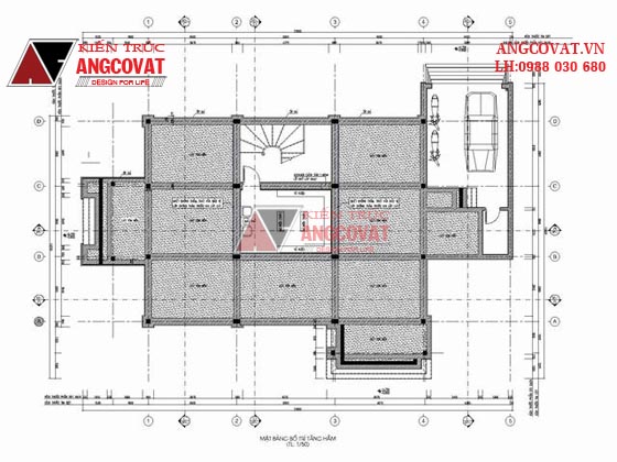 Tư vấn thiết kế nhà 4×16 có thang máy đẹp, phù hợp nhà phố đô thị kết hợp kinh doanh NP1151026
