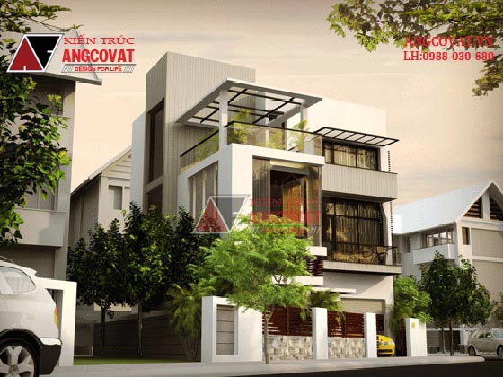 Tư vấn thiết kế nhà 4×16 có thang máy đẹp, phù hợp nhà phố đô thị kết hợp kinh doanh NP1151026