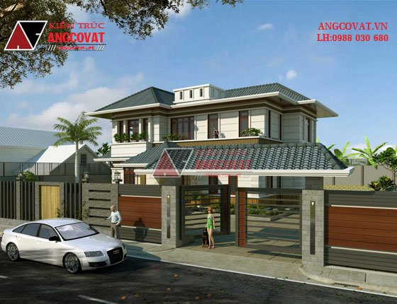 Tư vấn thiết kế nhà 4×16 có thang máy đẹp, phù hợp nhà phố đô thị kết hợp kinh doanh NP1151026