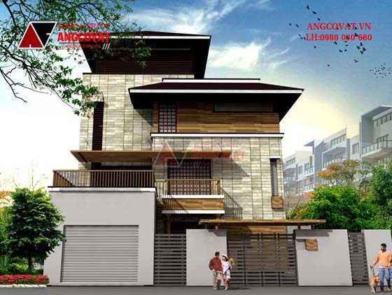 Tư vấn thiết kế nhà 4×16 có thang máy đẹp, phù hợp nhà phố đô thị kết hợp kinh doanh NP1151026