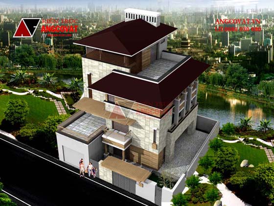 Tư vấn thiết kế nhà 4×16 có thang máy đẹp, phù hợp nhà phố đô thị kết hợp kinh doanh NP1151026