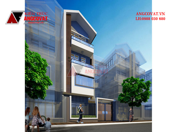 Tư vấn thiết kế nhà 4×16 có thang máy đẹp, phù hợp nhà phố đô thị kết hợp kinh doanh NP1151026