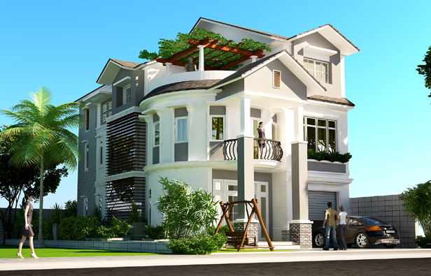 Tư vấn thiết kế nhà 4×16 có thang máy đẹp, phù hợp nhà phố đô thị kết hợp kinh doanh NP1151026