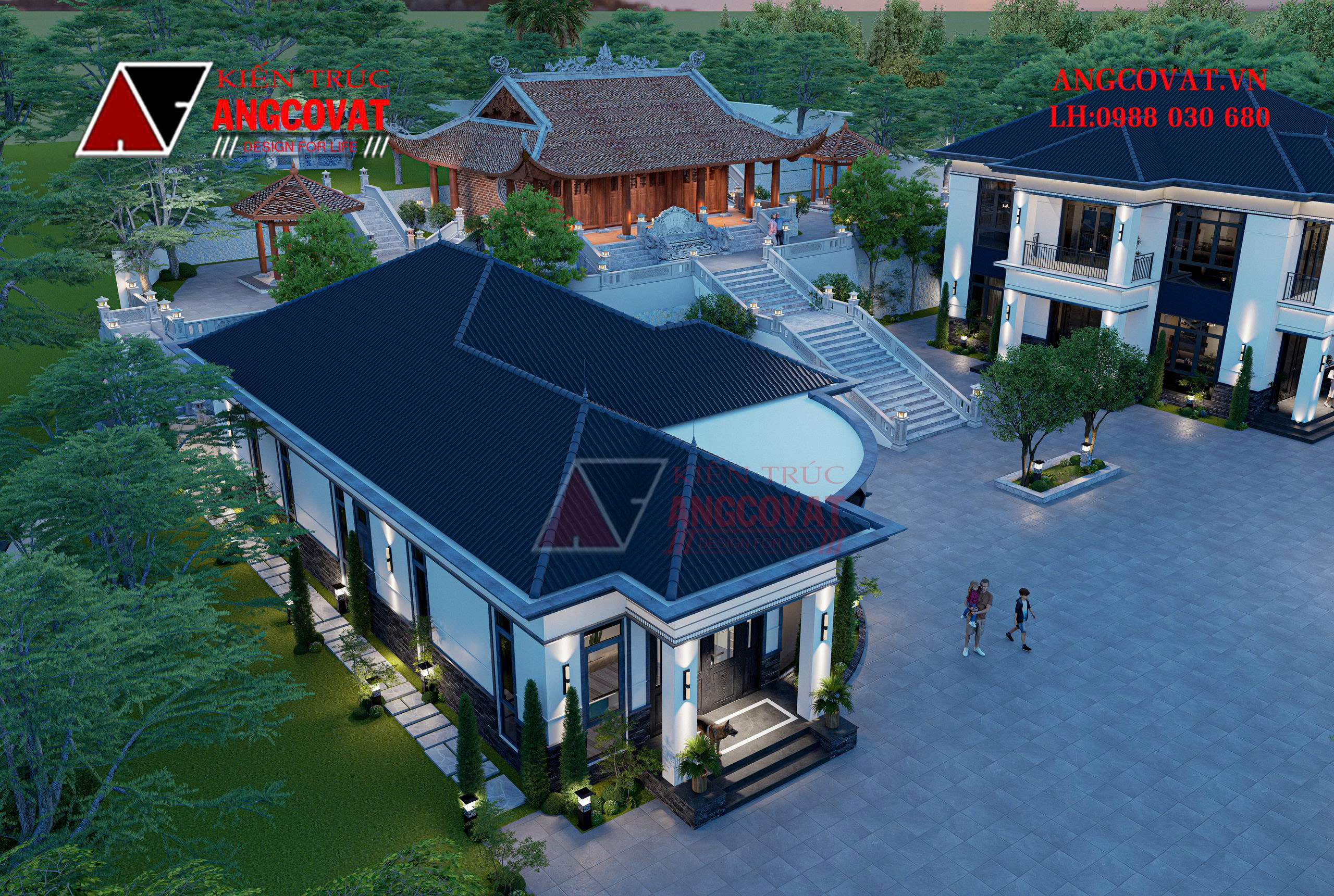 Không gian sống và cảnh quan sân vườn