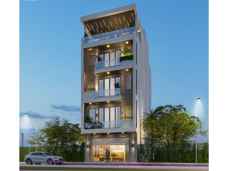 nhà mặt tiền 10m kết hợp kinh doanh