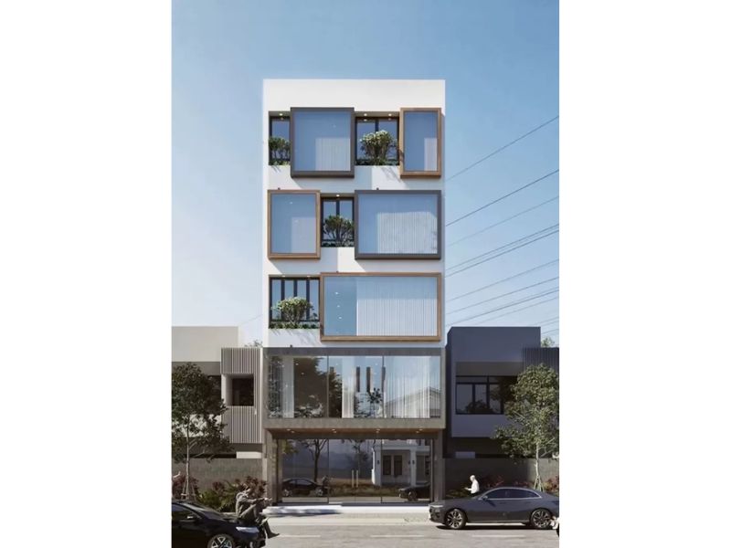 Thiết kế nhà mặt tiền 10m kinh doanh ấn tượng giữa lòng phố 