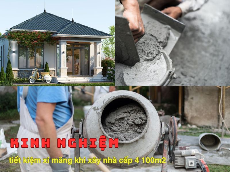 Chia sẻ kinh nghiệm tối ưu chi phí xây nhà cấp 4 100m2