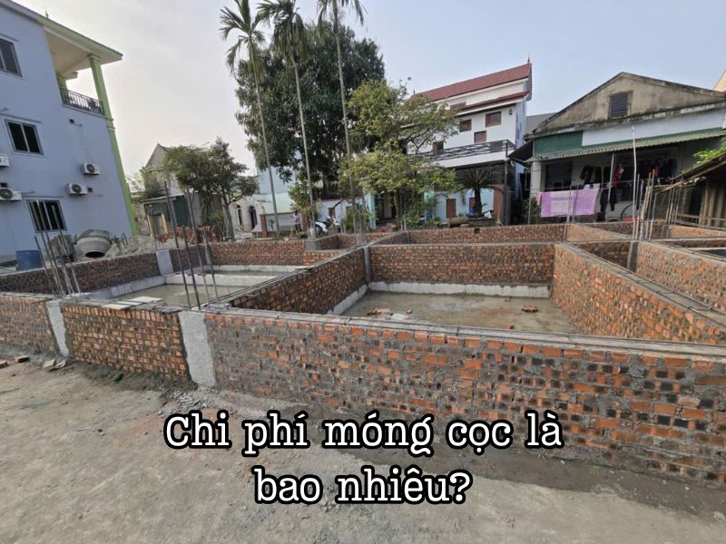 Báo giá móng cọc cho nhà 2 tầng 100m2
