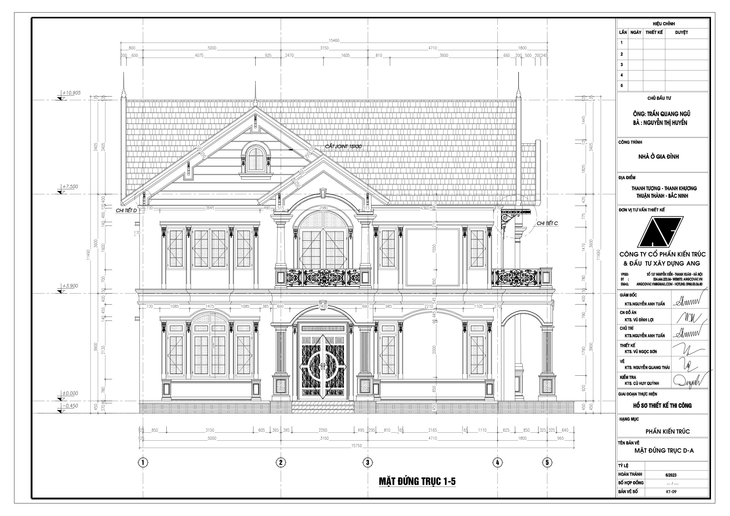 kiến trúc sư đưa ra kinh nghiệm lựa chọn chiều cao tầng 1 nhà 2 tầng đảm bảo thảm mỹ và phong thủy