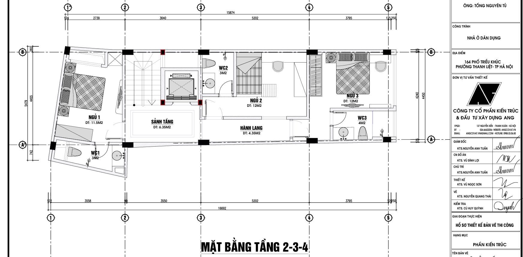 mặt bằng nhà 4.5x15m vừa ở vừa kinh doanh rất tiện nghi