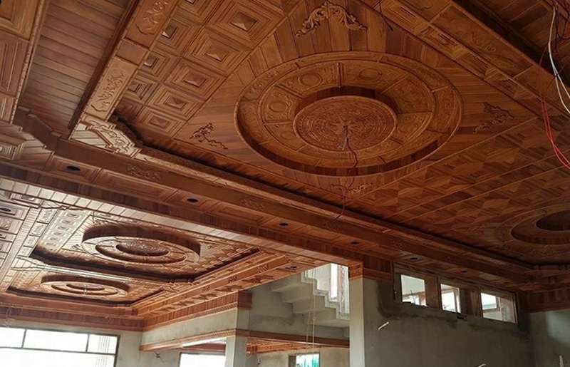 vật liệu làm trần nhà đẹp