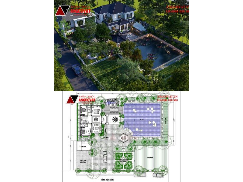 Kiến trúc sân vườn nhà cấp 4