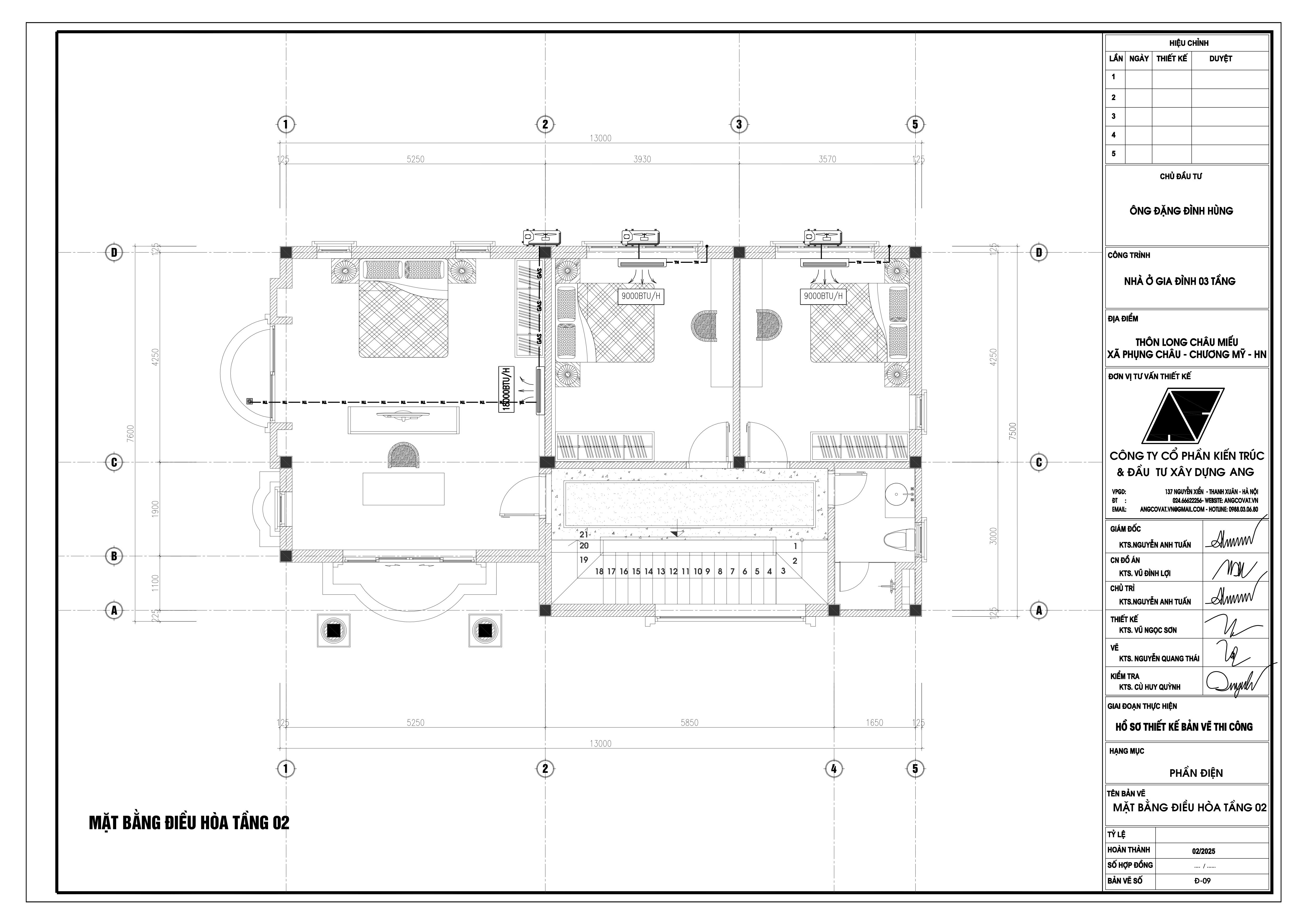 bản vẽ điện nước nhà  2 tầng mái nhật