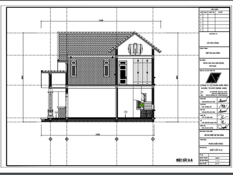 Hướng Dẫn Cách Đọc Bản Vẽ Thiết Kế Nhà Đơn Giản Dễ Hiểu Nhất Kn211018 - Kiến  Trúc Angcovat