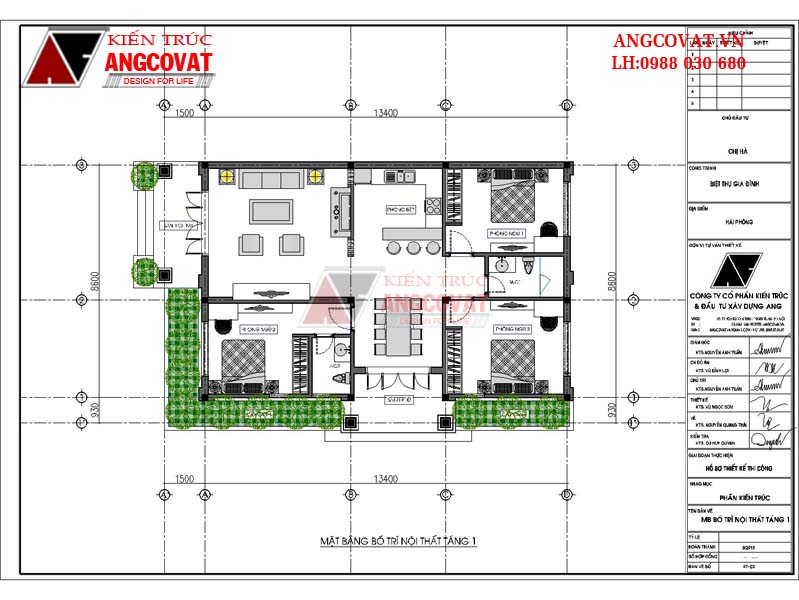 Hướng Dẫn Cách Đọc Bản Vẽ Thiết Kế Nhà Đơn Giản Dễ Hiểu Nhất Kn211018 - Kiến  Trúc Angcovat