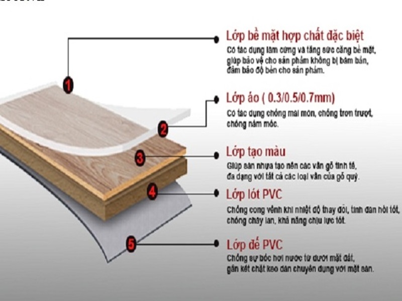 đặc điểm cấu tạo sàn gỗ nhựa như thế nào