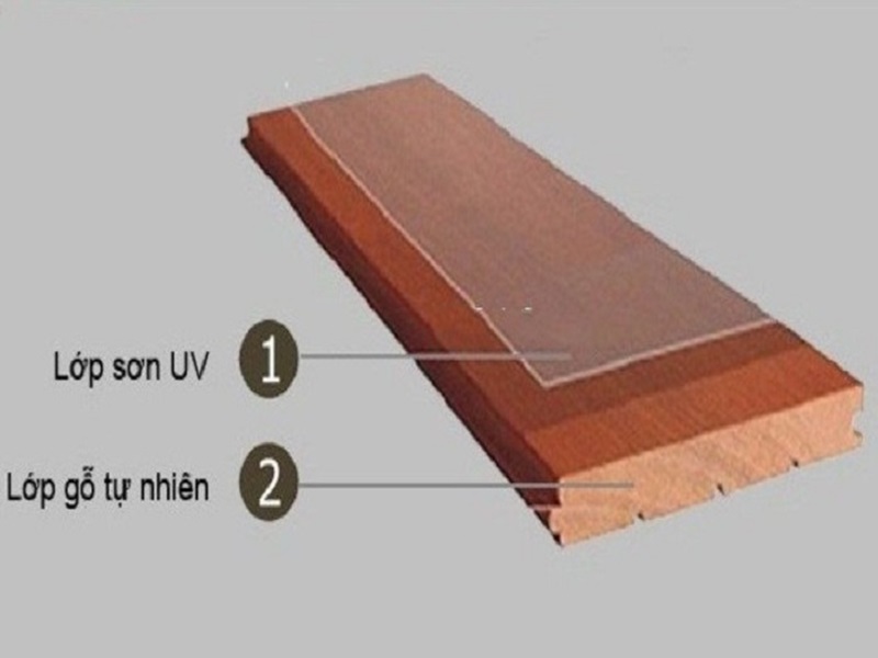 chi tiết cấu tạo sàn gỗ tự nhiên