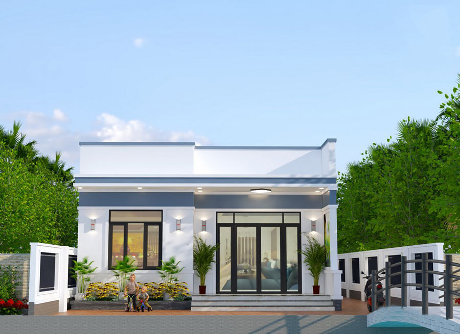 xây nhà cấp 4 100m2 giá bao nhiêu