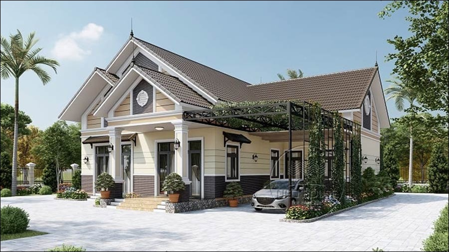xây nhà cấp 4 100m2 giá bao nhiêu