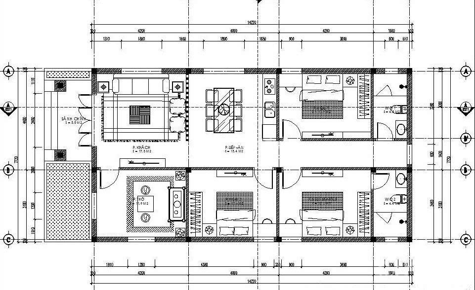xây nhà cấp 4 100m2 giá bao nhiêu