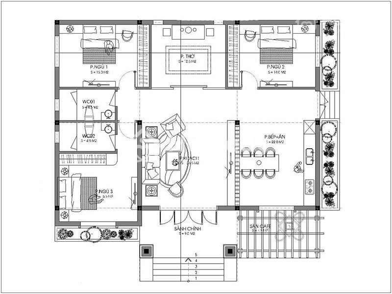 xây nhà cấp 4 100m2 giá bao nhiêu