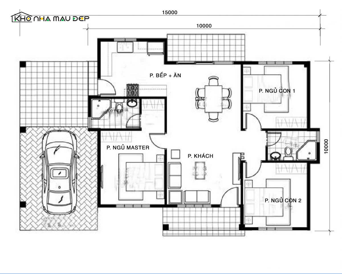xây nhà cấp 4 100m2 giá bao nhiêu