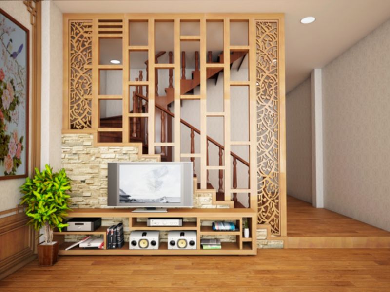 chọn vách ngăn hiệu quả cho không gian nội thất bằng gỗ công nghiệp