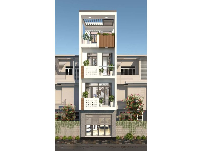 Nhà 4 tầng có không gian sống đẳng cấp của gia chủ Hưng Yên