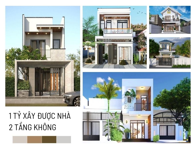 Giải đáp "1 tỷ xây được nhà 2 tầng không ?"