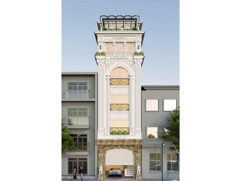 Phong cách nhà 5 tầng được chủ đầu tư ở Hà Nội lựa chọn