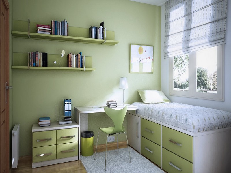 Chọn màu sơn cho phòng ngủ nhỏ thêm thoáng rộng KN319067 - Kiến ...