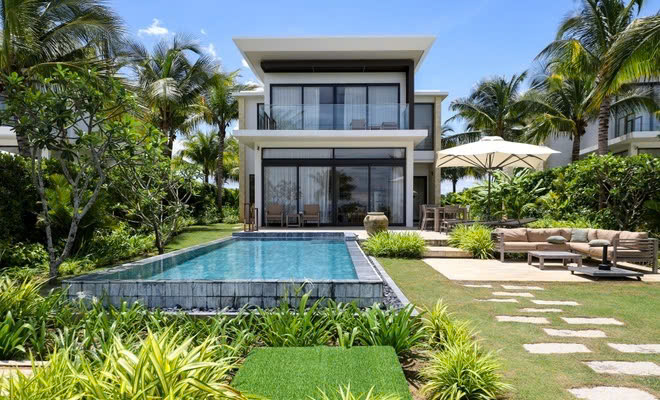 Thiết kế biệt thự mini có hồ bơi đẹp 