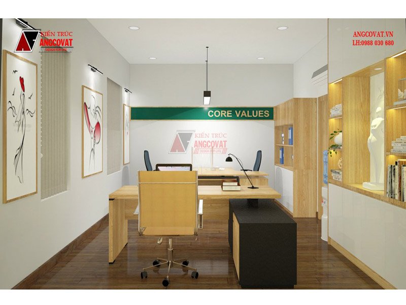 thiết kế nội thất văn phòng hiện đại sở hữu không gian chuyên nghiệp