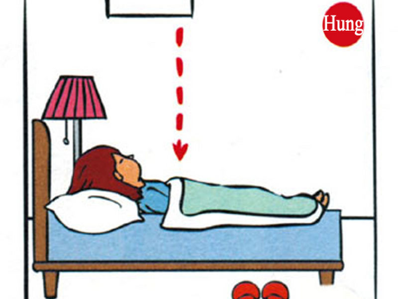 cách đặt giường ngủ trong phòng