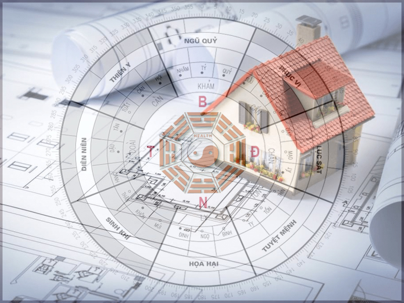 Bản vẽ thiết kế nhà theo phong thủy gồm những yếu tố nào? PT424089 - Kiến trúc Angcovat