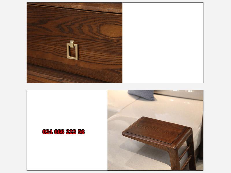 bàn ghế sofa gỗ cho phòng khách nhỏ 