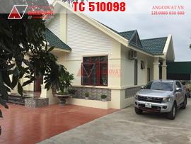 Thực tế mẫu nhà cấp 4 đẹp ở Hải Phòng diện tích 150m2 đã thi công và hoàn thiện TC510098