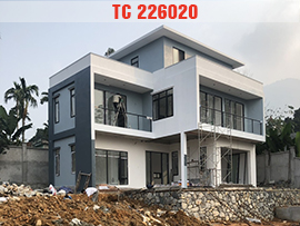 Quá trình xây nhà 3 tầng phong cách hiện đại diện tích 110m2 hoàn thiện TC226020