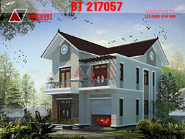 Kinh nghiệm thiết kế nhà 2 tầng 3 phòng ngủ diện tích 100m2 chi phí hợp lý BT217057