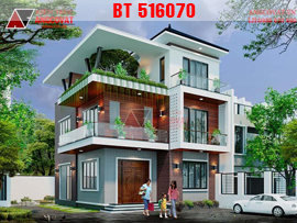 Thiết kế mẫu nhà biệt thự 3 tầng 100m2 kích thước 9x11m hiện đại được nhiều gia đình yêu thích BT516070