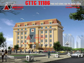 Thiết kế trụ sở CA TP Điện Biên