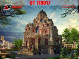 Thiết kế lâu đài kiểu pháp đẹp nhất Việt Nam BT119017