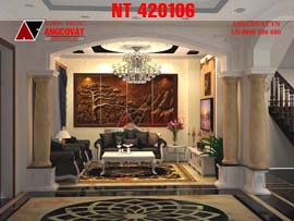 Thiết kế nội thất biệt thự phong cách tân cổ điển khu đô thị Việt Hưng NT420106