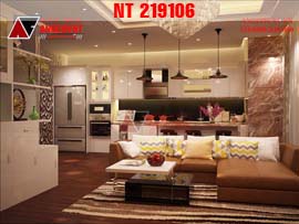 Thiết kế nội thất chung cư hiện đại cao cấp 4 phòng ngủ sang trọng NT219106